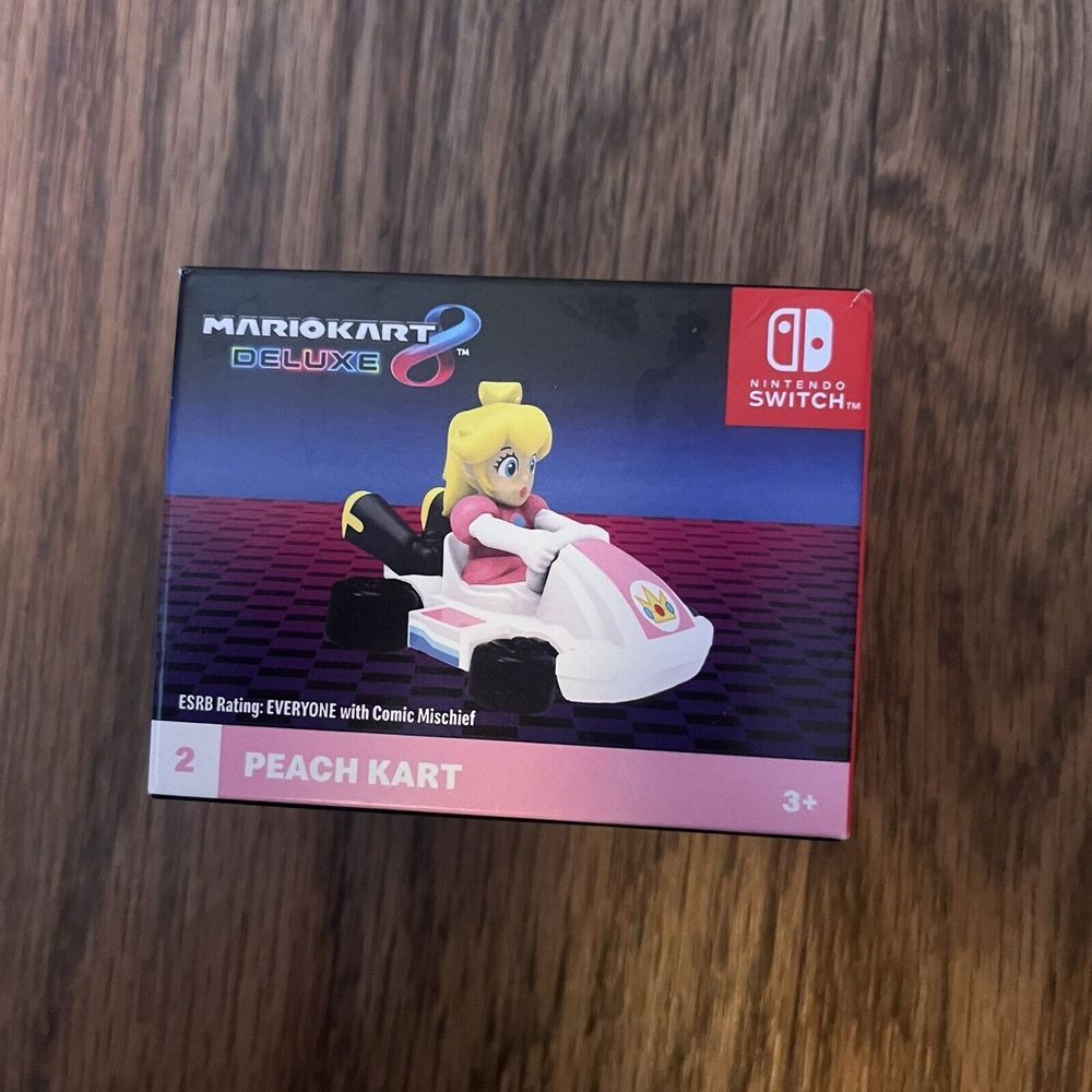 McDonald's Happy Meal 2024 Mario Kart Deluxe #2 Peach‎ Kart NEW